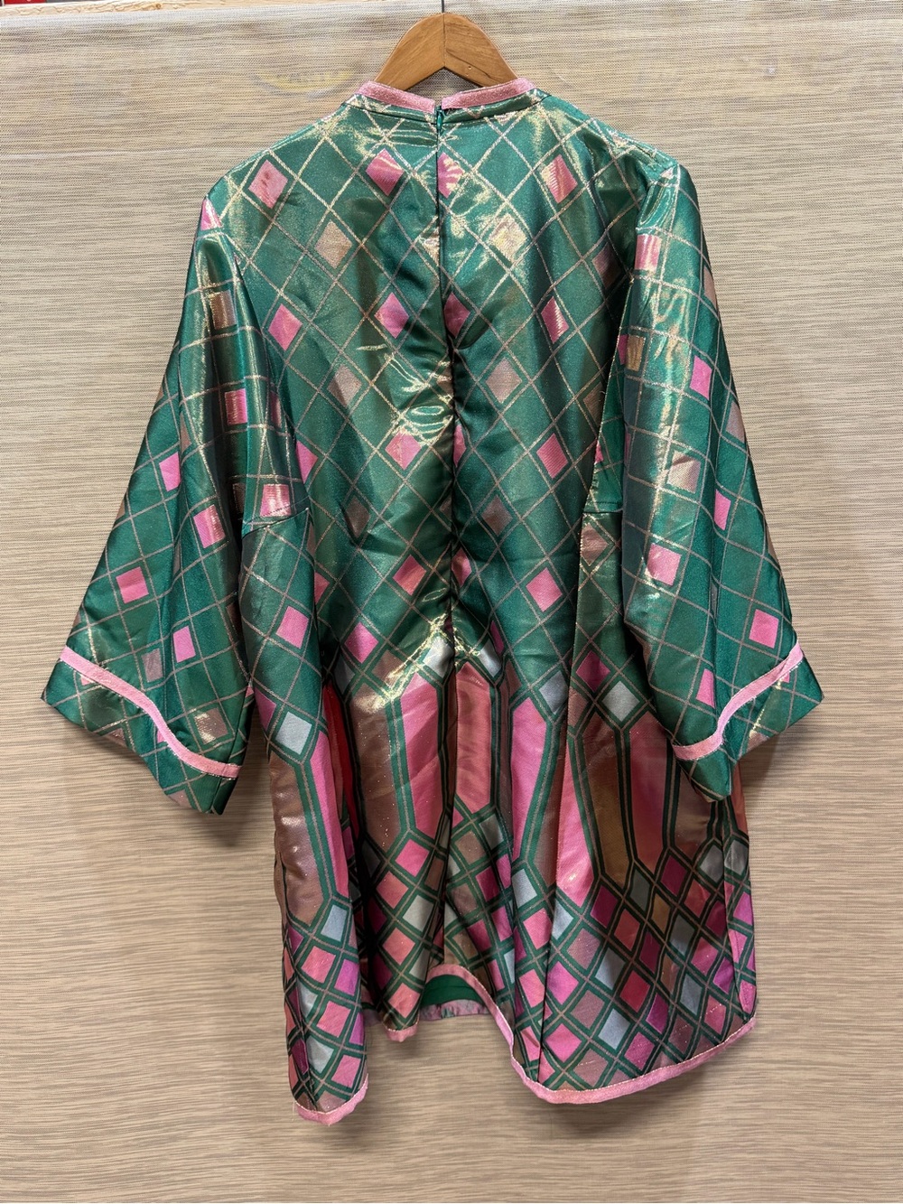 Tuckernuck Indre Metallic Mosaic Print Mini Dress Resortwear Women’s XXXL - Picture 6 of 6
